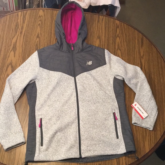 New Balance Tops - NEW BALANCE WOMEN HOODED FLEECED XL NWT